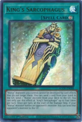 King's Sarcophagus - AGOV-EN058 - Ultra Rare - 1st Edition